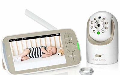 Infant Optics DXR-8 PRO Baby Monitor with 5" Screen, HD (720P) Resolution, and ANR
