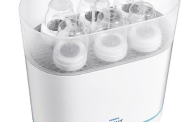 Philips Avent 3-in-1 Electric Steam Sterilizer for Baby Bottles, Pacifiers, Cups and More