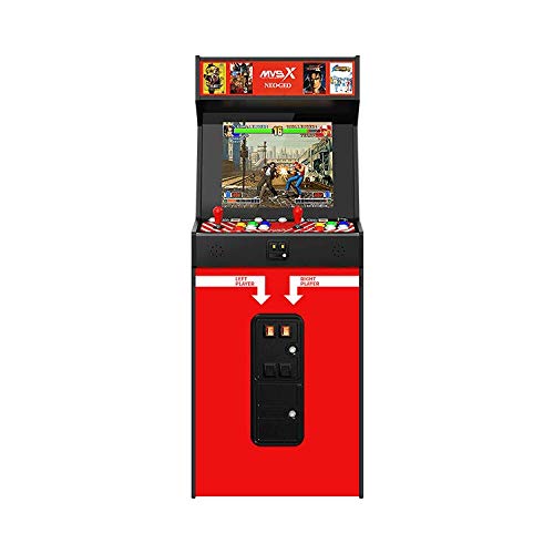 SNK MVSX Arcade Machine with 50 SNK Classic Games – 57" Tall with Included Stand