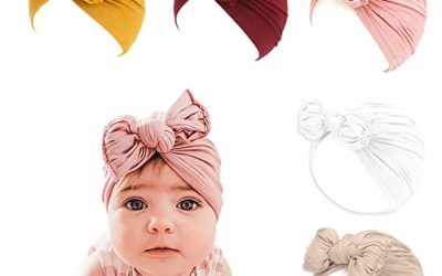 Newborn Baby Nursery Beanie Hat Soft Cotton Toddler Kids Girl Head Wrap Cap with Candy
