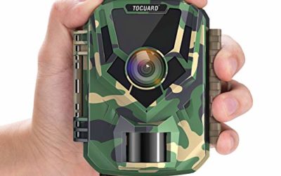 Upgrade- TOGUARD Mini Trail Camera 16MP 1080P Game Camera 2” LCD Small Hunting Trap Camera with IR Night Vision 120° Wide Angle Waterproof Video Camera for Wildlife Monitoring and Home Observation