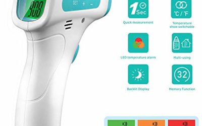 Infrared Forehead Thermometer, Medical Grade Non-Contact Thermometers for Adults and Baby with FDA Certification