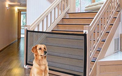 NWK Magic Pet Gate for The House Providing a Safe Enclosure to Play and Rest, 41'' X 32''