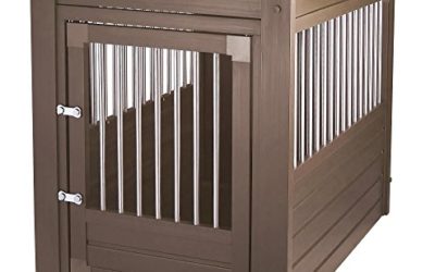 New Age Pet ecoFLEX Pet Crate/End Table, X-Large, Russet