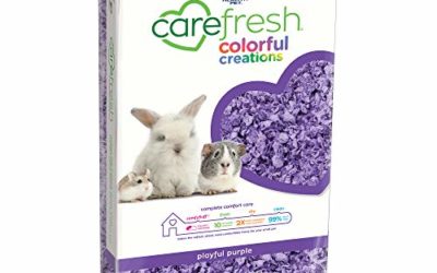 Carefresh Playful Purple Colorful Creations Small pet Bedding, 23L, Model Number: L0730