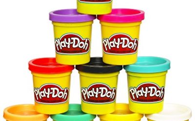 Play-Doh Modeling Compound 10 Pack Case of Colors, Non-Toxic, Assorted Colors, 2 Oz Cans, Ages 2 & Up, (Amazon Exclusive), Multicolor