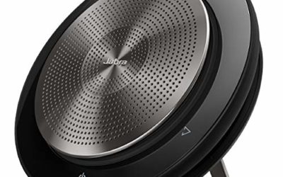 Jabra Speak 750 UC Wireless Bluetooth Speaker for Softphones and Mobile Phones – Easy to Set Up – Lightweight, Portable Conference Call Speaker with Premium Audio, Ideal for Remote Collaboration