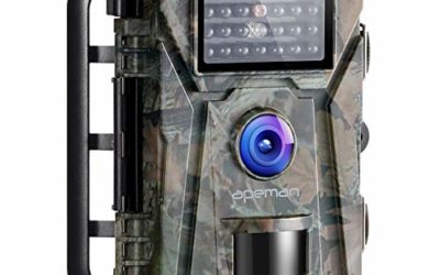 APEMAN Trail Camera 16MP 1080P No-Glow Infrared Night Vision Hunting Camera for Wildlife Monitoring, Garden, Home Security Surveillance