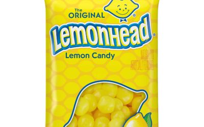 Lemonhead Hard Candy, Lemon, 8 Ounce Bag, Pack of 12