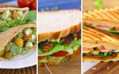 3 Back to School Sandwich Recipes | Collab with Mind Over Munch