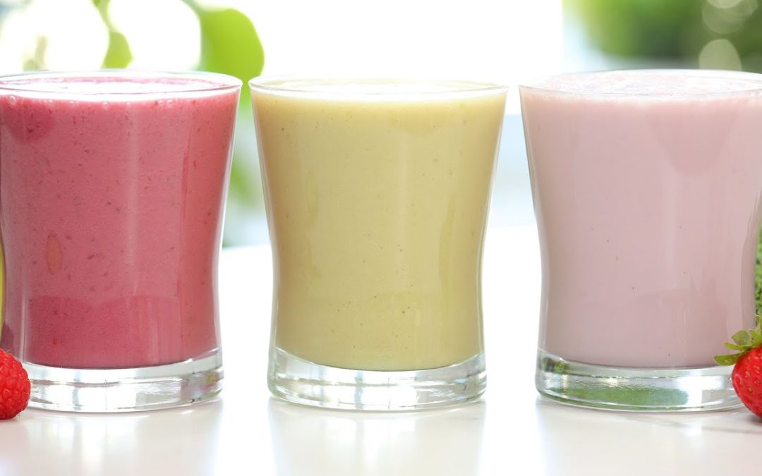 3 Healthy Breakfast Smoothies | Easy Back to School Recipes