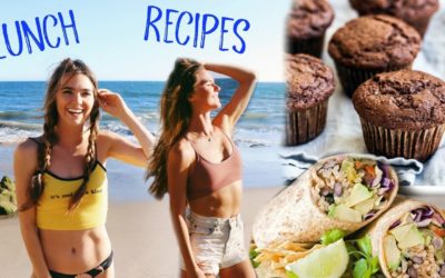 HEALTHY BACK TO SCHOOL LUNCH RECIPES (Chocolate Muffins) VLOG