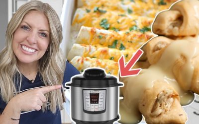 3 EASY Instant Pot Chicken Recipes! Back To School