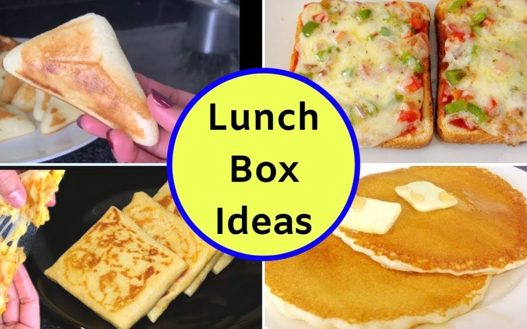 4 Lunch Box Recipes – Lunch Box Ideas – Tiffin Recipes – Back To School