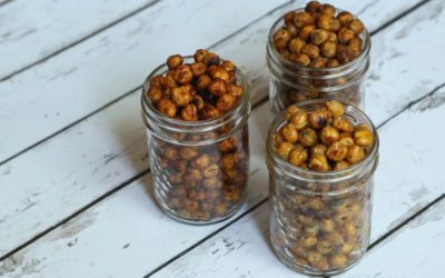 Back to School Snack Idea | Crunchy Roasted Chickpeas