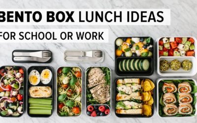 BENTO BOX LUNCH IDEAS | for work or back to school + healthy meal prep recipes