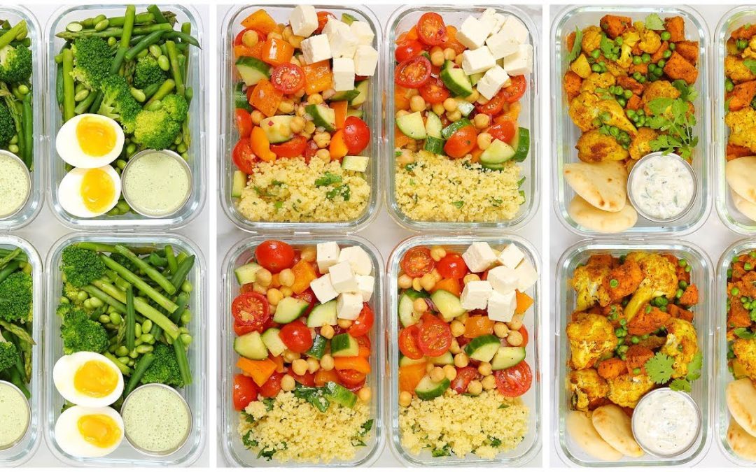Vegetarian Meal Prep Recipes | Back to School + Healthy + Quick + Easy