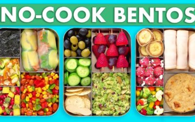 Back To School Healthy Bento Box Lunches– No Bake/No Cook Recipes! – Mind Over Munch