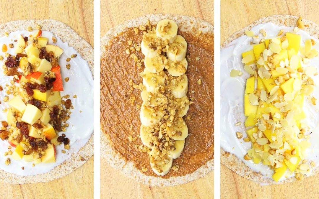 3 Healthy Breakfast Wraps | Back To School Recipes