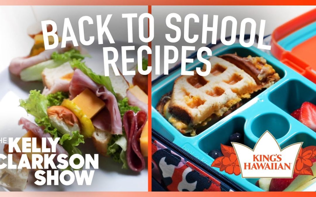 Back To School Sandwich Recipes: Lunch Kebabs + Waffled Grilled Cheese