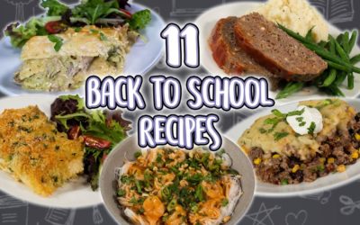 11 Easy Back to School Dinner Recipes | Less Prep Less Cleanup Family Dinners| Recipe Super Comp