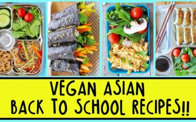 EASY, VEGAN “BACK TO SCHOOL” RECIPES!!