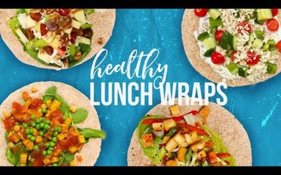 5 Healthy LUNCH WRAPS | Back-To-School 2017