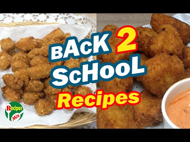Back to School Recipes – Kids Lunch Box Recipes | Recipes Mix
