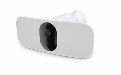 Arlo Pro 3 Floodlight Camera | Wire-Free, 2K Video & HDR | Color Night Vision, 2-Way Audio, 6-Month Battery Life, Motion Activated, Direct to WiFi, No Hub Needed, 160° View | Works with Alexa | White