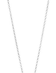 Platinum-Plated Sterling Silver Cushion-Cut Solitaire Pendant Neckalce made with Swarovski Zirconia, 16"