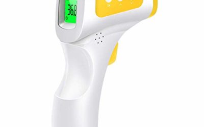 Baby Forehead Thermometer, Infrared Non-Contact Thermometer for Adult, Kids, Baby, Accurate Instant Readings No Touch Infrared Thermometer with 3 in 1 Digital LCD Display for Indoor and Outdoor Use