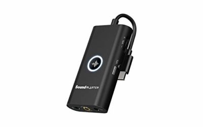 Creative Sound Blaster G3 USB-C External Gaming USB DAC and Amp for PS4, Nintendo Switch, Ft. GameVoice Mix (Audio Balance for Game/Chat), Mic/Vol Control and Mobile App Control, Plug-and-Play