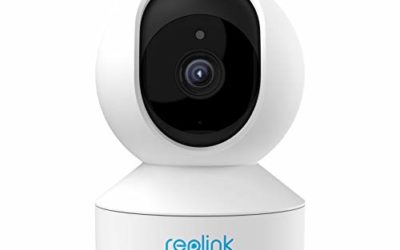 Wireless Security Camera, Reolink E1 3MP HD Plug-in Indoor WiFi Camera for Home Security, Pan Tilt Baby Monitor/Pet Camera, Night Vision, Works with Alexa/Google Assistant