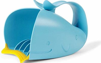 Skip Hop Moby Bath Rinse Cup: Tear-free Waterfall Rinser, Blue