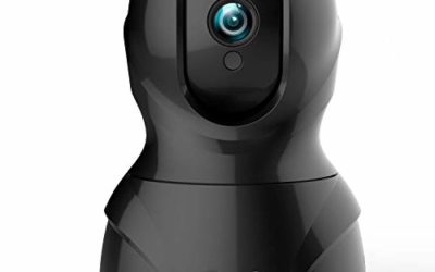 Wireless Security Camera with Two-way Audio – KAMTRON 1080P HD WiFi Security Surveillance IP Camera Home Baby Monitor with Motion Detection Night Vision, Black