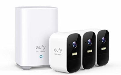 eufy Security, eufyCam 2C Wireless Home Security Camera System, 180-Day Battery Life, HD 1080p, IP67 Weatherproof, Night Vision, Compatible with Amazon Alexa, 3-Cam Kit, No Monthly Fee