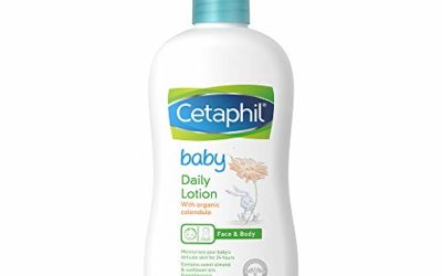 Cetaphil Baby Daily Lotion with Organic Calendula |Vitamin E | Sweet Almond & Sunflower Oils |13.5 Fl. Oz