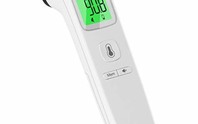 Thermometer for Adults, CHOOSEEN No Touch Forehead Thermometer Digital Infrared Thermometer with Fever Alarm and Memory Function, Touchless Instant Reading Infrared Thermometer for Baby and Kids
