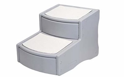 Pet Gear East Step II PET Stairs, Essential Grey