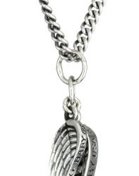 King Baby "Wing" Men's Double Wing Pendant Necklace
