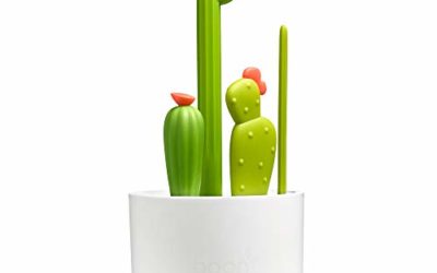 Boon Cacti Bottle Cleaning Brush Set, Green