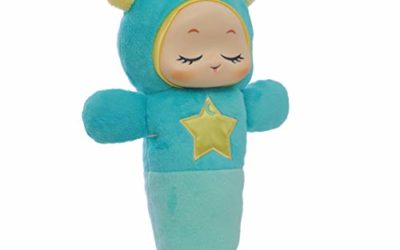 Playskool Glo Worm SmartSense Cry Sensor and Voice Recordable Soft Stuffed Soother Toy for Newborn, Baby, and Toddler (Amazon Exclusive)