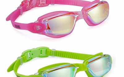 Aegend Swim Goggles 2 Pack Swimming Goggles