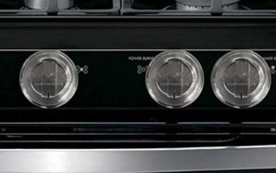 Clear Stove Knob Covers (5 Pack) Child Safety Guards, Large Universal Design – Baby Proof by Jool Baby