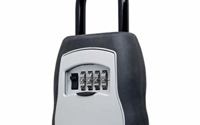 Master Lock 5400D Set Your Own Combination Portable Lock Box, 5 Key Capacity, Black