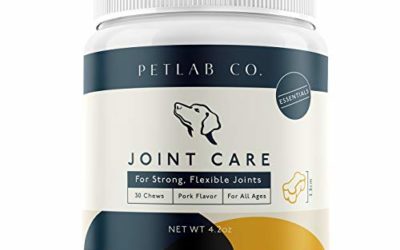 Petlab Co. Joint Chews for Dogs | Canine Hip and Joint Support | High Levels of Glucosamine, Omega 3, Turmeric, Vitamins and Minerals