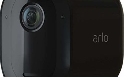 Arlo Pro 3 Spotlight Camera | Add on | Wire-Free, 2K Video & HDR | Color Night Vision, 2-Way Audio, 6-Month Battery Life, 160° View | Works with Alexa | Black | VMC4040B