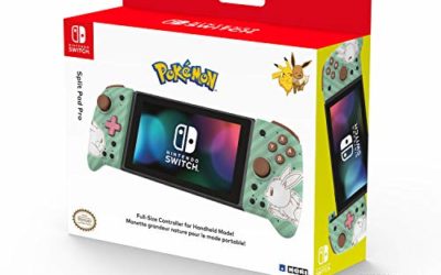 Hori Nintendo Switch Split Pad Pro (Pokemon: Pikachu & Eevee) By – Officially Licensed By Nintendo and the Pokemon Company International – Nintendo Switch
