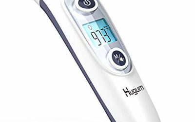 Medical Forehead and Ear Thermometer for Baby, Kids and Adults – Infrared Digital Thermometer with Fever Indicator…