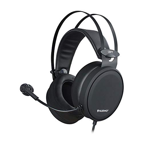 NUBWO Gaming headsets PS4 N7 Stereo Xbox one Headset Wired PC Gaming Headphones with Noise Canceling Mic , Over Ear Gaming Headphones for PC/MAC/PS4/Xbox one